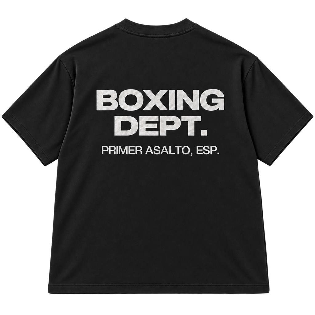 Camiseta Boxing Dept. - trasera