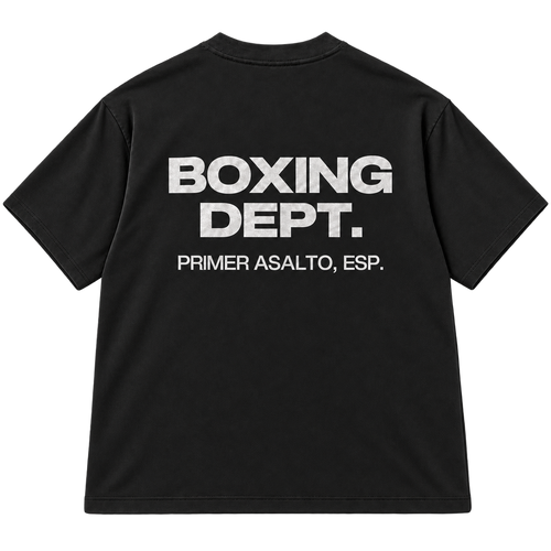 Camiseta Boxing Dept. - trasera